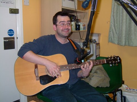 June 2004 at Phoenix FM in Brentwood - I'm not really playing that chord "