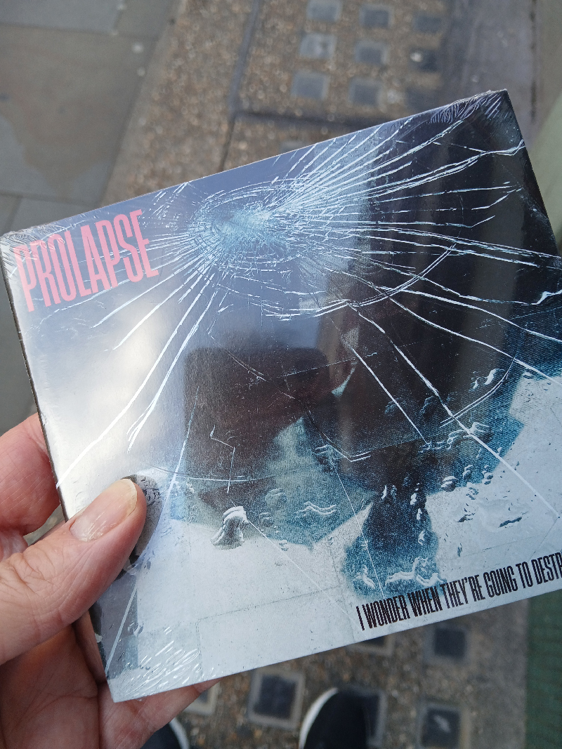 the new Prolapse album, fresh from the record shop